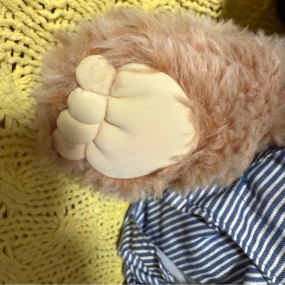 Vtg Furskins Bear Dudley Plush Xavier Roberts Cabbage Patch 22" 1983 1984 Tag - Picture 4 of 16